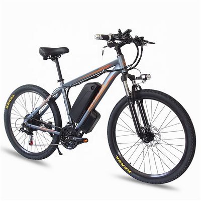 1000W 17.5AH Electric Mountain Bike 26&quot; Mountain E-bike Achterhoek Motor Aluminium legering