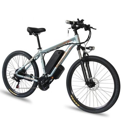1000W 17.5AH Electric Mountain Bike 26&quot; Mountain E-bike Achterhoek Motor Aluminium legering