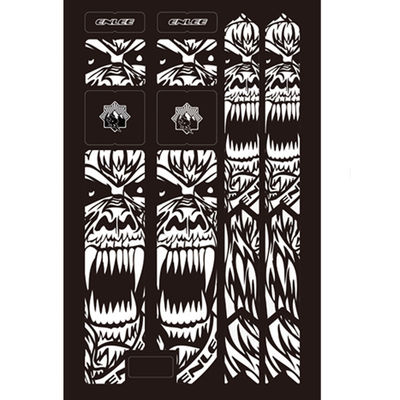 Dedicated 3D Car Sticker met ruimtebesparend ontwerp ongeveer 11*3.5*4 cm