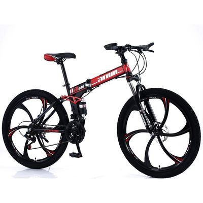 26 inch Opp Bag 10 Pcs Mensen Steel Mountain Bike met schijfrem en aluminium vork
