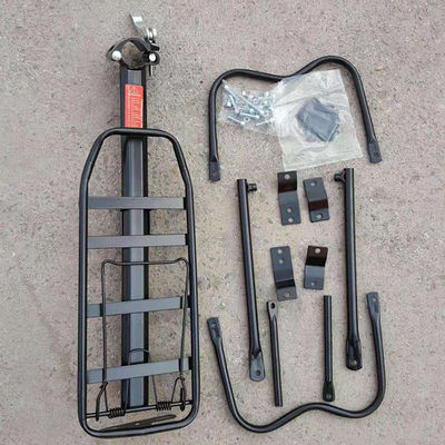 IJzeren buis kofferbak Mount Fiets drager Lichte rek voor Sedan Outdoor Travel 985g