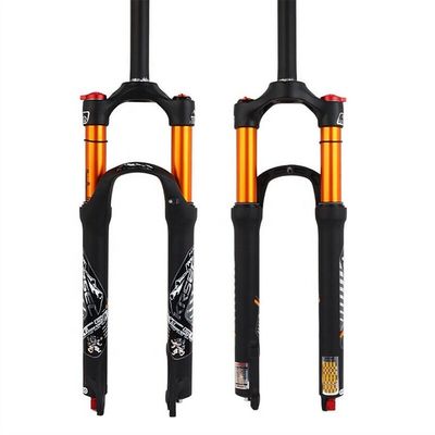 24-28 inch MTB Fiets Air Shock Forks Suspension Brake Forks voor 700c Steerlengte 220m