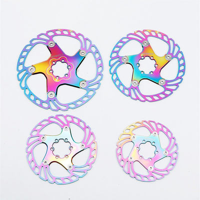 BMX RAINBOW 2021 Full CNC Road Bike Brake Disc 140/160/180/203mm Snel afkoelen
