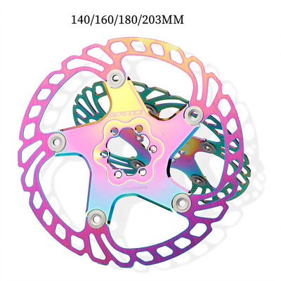 BMX RAINBOW 2021 Full CNC Road Bike Brake Disc 140/160/180/203mm Snel afkoelen