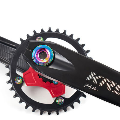 Categorie CRANK 2021 Kleurrijke aluminium fietsonderdelen M18/M20 MTB Crankset Cover Screw