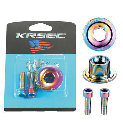 Categorie CRANK 2021 Kleurrijke aluminium fietsonderdelen M18/M20 MTB Crankset Cover Screw