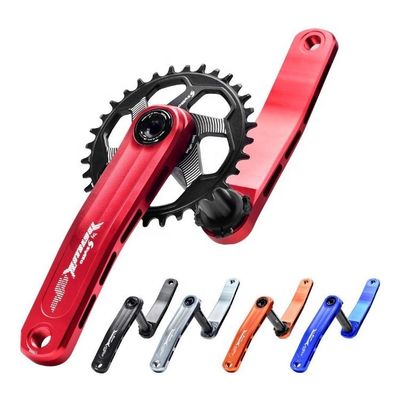 MTB fietskruk met 30/32/34/36/38T ketenring en 170 mm kruklengte