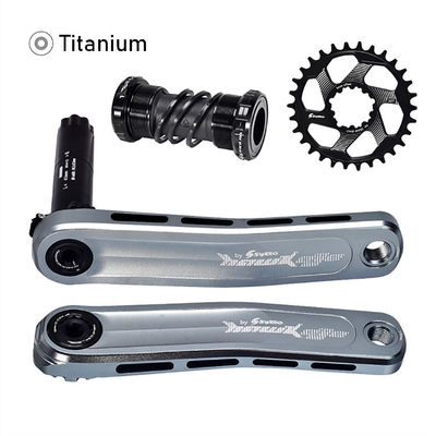 MTB fietskruk met 30/32/34/36/38T ketenring en 170 mm kruklengte