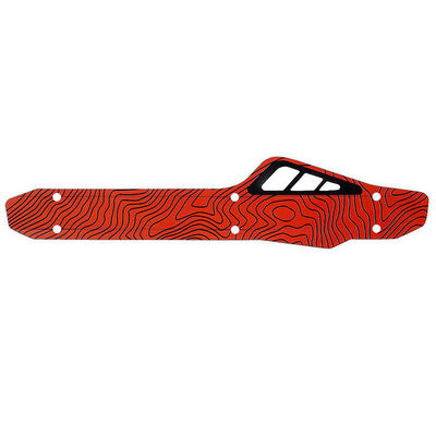MTB Fiets Frame Chain Guard Protector in zwart 26x6.3x0.07cm voor fietsen en fietsen