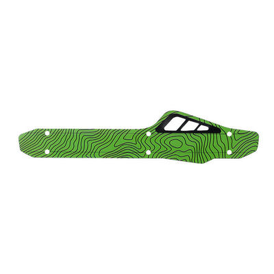 MTB Fiets Frame Chain Guard Protector in zwart 26x6.3x0.07cm voor fietsen en fietsen
