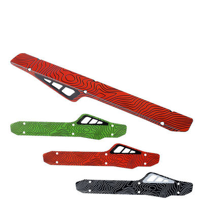 MTB Fiets Frame Chain Guard Protector in zwart 26x6.3x0.07cm voor fietsen en fietsen
